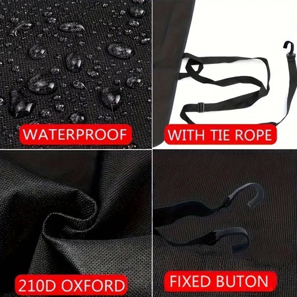 RV traseira da porta do celeiro Toldo, impermeável Camping bagageira, Trailer do carro, Acessórios RV, Sombrinha I8Y3