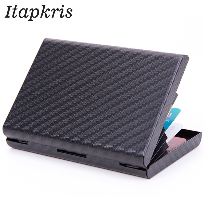 Credit Card Holder Men Protect ID Cardholder Women Rfid Wallet Business Card Case Travel aluminum wallet