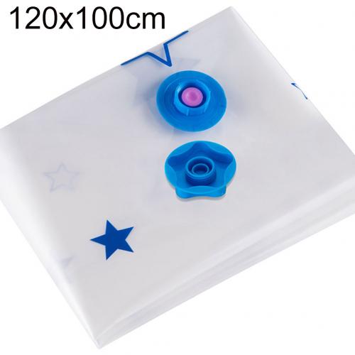 Dekbed Kussen Kleding Vacuüm Opbergtas Herbruikbare Eco-vriendelijke Verpakking Zakken Duurzaam Reizen Bagage Organizer Pouch: 120x100cm