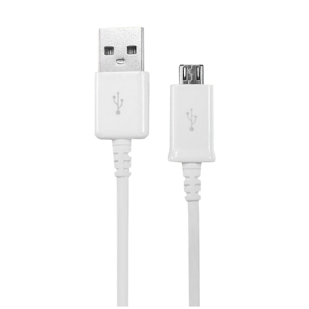 Beautyss USB Cable For Mobile Phone Standard Interface USB Micro Data Cable Charger Wire For Samsung and Other Android phone: White