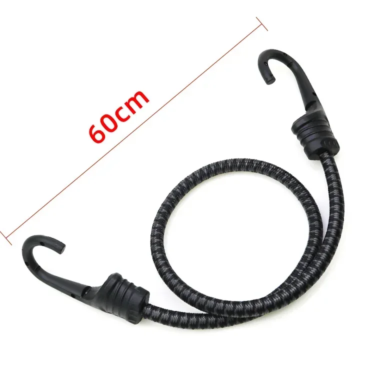 Corda per gancio per bici per bagagliaio Corda elastica per bagagli Cinghia di fissaggio per carico per moto Reggiatura di rinforzo elastica: Arancione