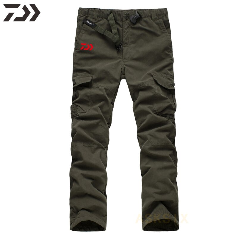 Mannen Winter Dikke Daiwa Vissen Broek Daiwa Fluwelen Warm Houden Vissen Slijtage Wandelen Camping Outdoor Sport Winddicht Buitenste Broek: GN2 / Xxl