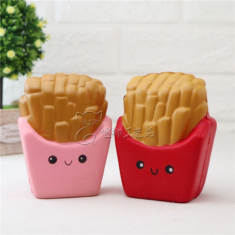 Squishy Chips Simulatie Leuke Squishy Langzaam Stijgende Zachte Squeeze Decompressie Speelgoed