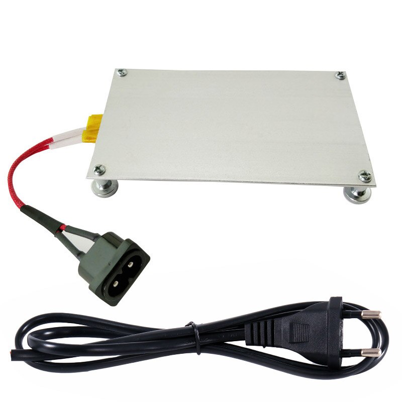 Aluminum LED Remover Heating Soldering Pads Chip Demolition Welding BGA Station PTC Split Board Heating Plate: EU Plug type A