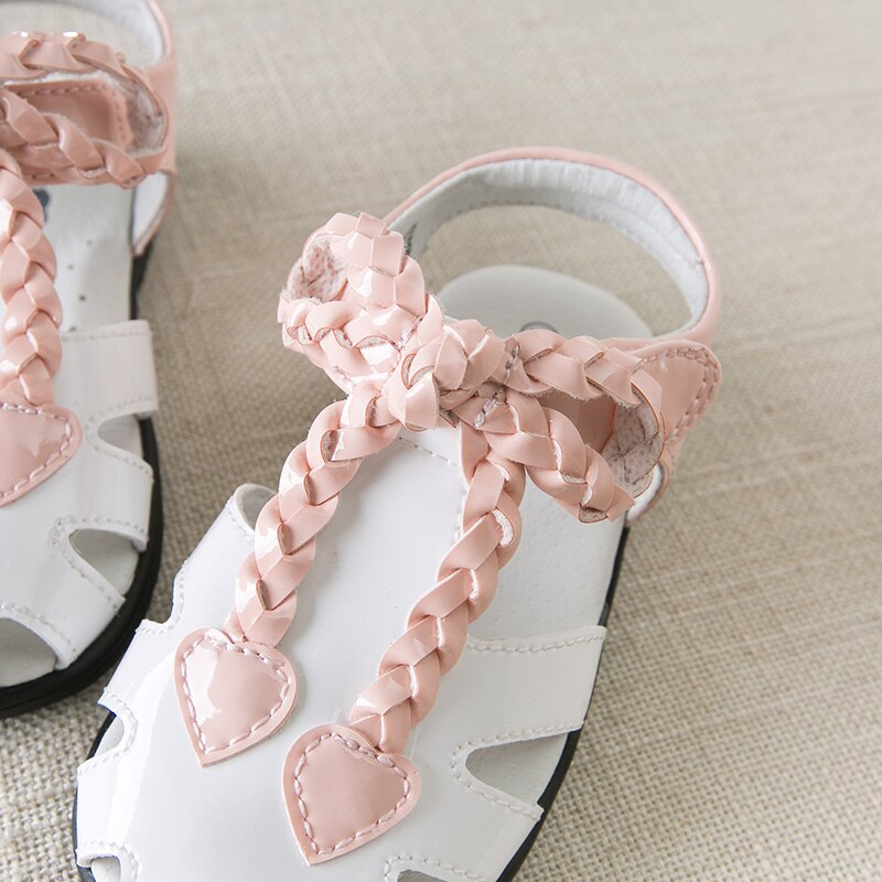 Sandalias de verano DB13465 de Dave Bella para niñas pequeñas, zapatos para recién nacidos, sandalias de niña, zapatos Princesss
