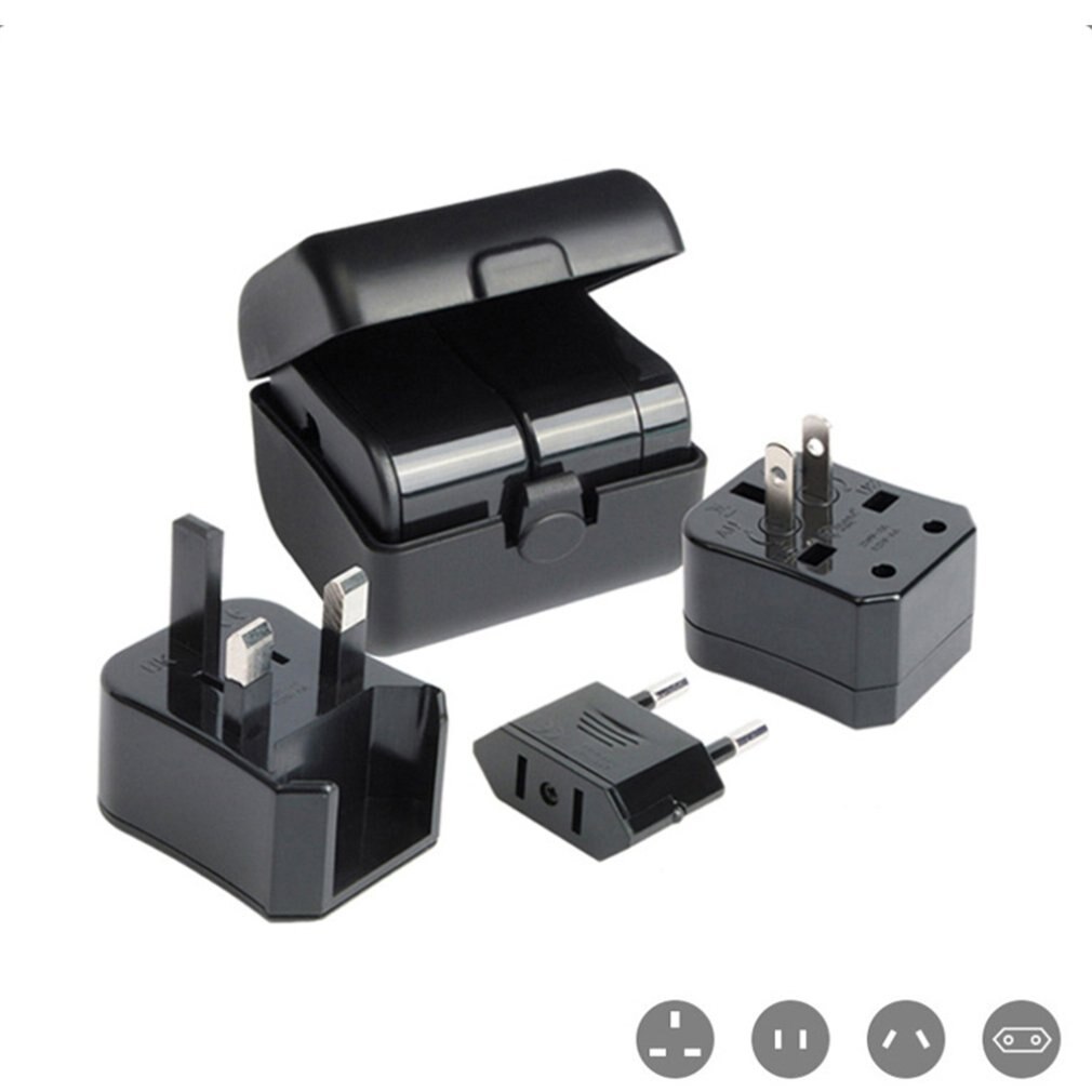 Multi-Function Conversion Plug Universal Conversion Plug Travel Universal Conversion Plug Three-In-One Conversion Socket: Default Title