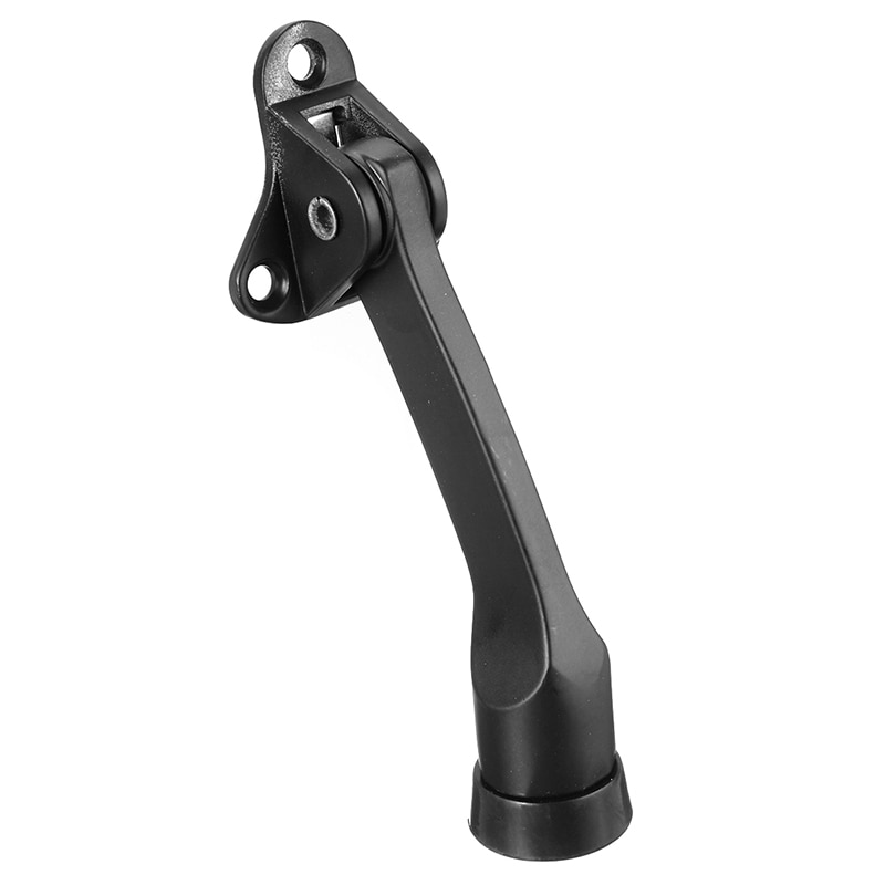 Magnetic Door Stopper Brushed Door Holder Catcher Rubber Buffer Wall Floor Mounted Stopper Home Door Holder