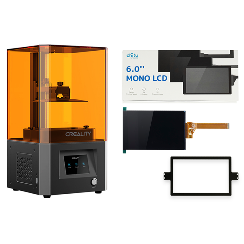 Zestaw ulepszeń do monochromatycznego ekranu LCD Creality LD-002R o przekątnej 6,08 cala i rozdzielczości 2K: Default Title