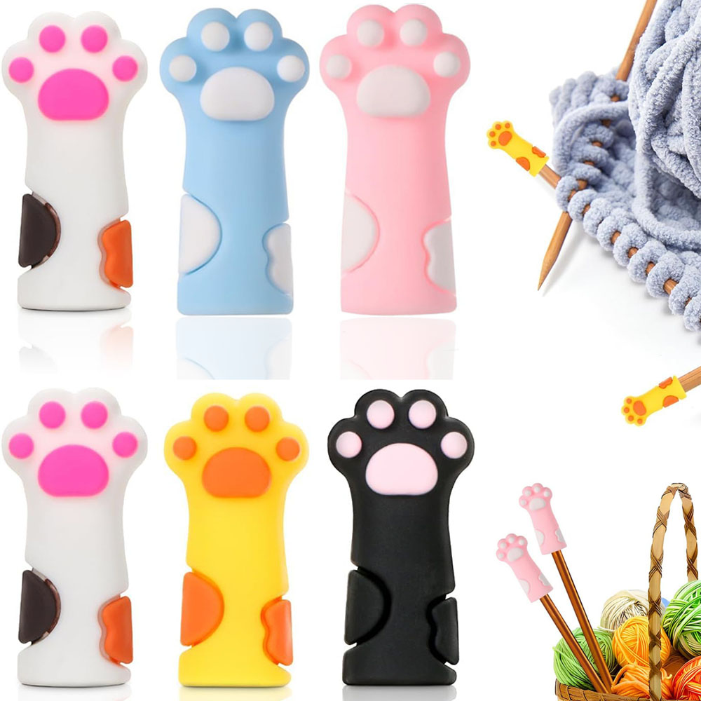 Handige breinaaldstoppers verkrijgbaar in de webshop of bakstenen winkel. Ps.... vind de kat....#knittinglife #circularneedles #rondbreinaalden #knitkatgent #breinaaldstoppers #curieusekat #gingercatsof