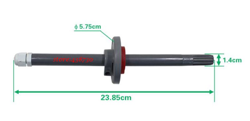 RS485 long pole temperature and humidity transmitter / high precision temperature and humidity probe / pipeline sensor