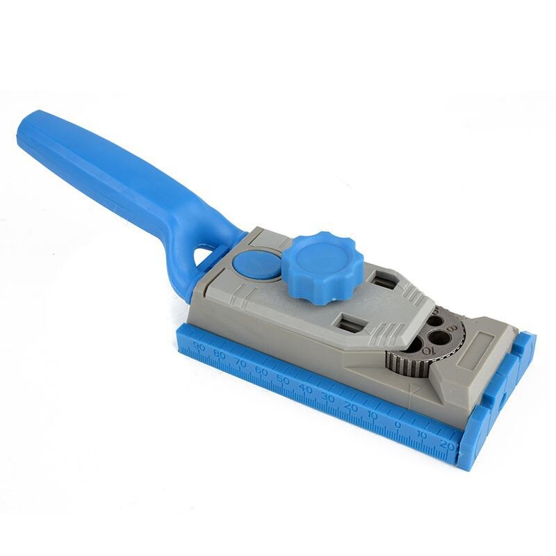 Oblique Hole Locator Multi-function Wood Work Tool Jig Pocket Hole System For Wood Working Drill Round Tenon Locator