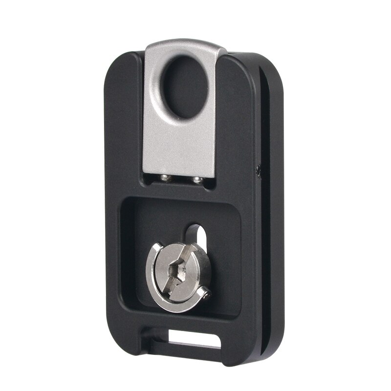 Moveski-Placa de liberación rápida para QR-60, tornillo de 1/4 pulgadas con hebilla de Correa y bucle de fijación