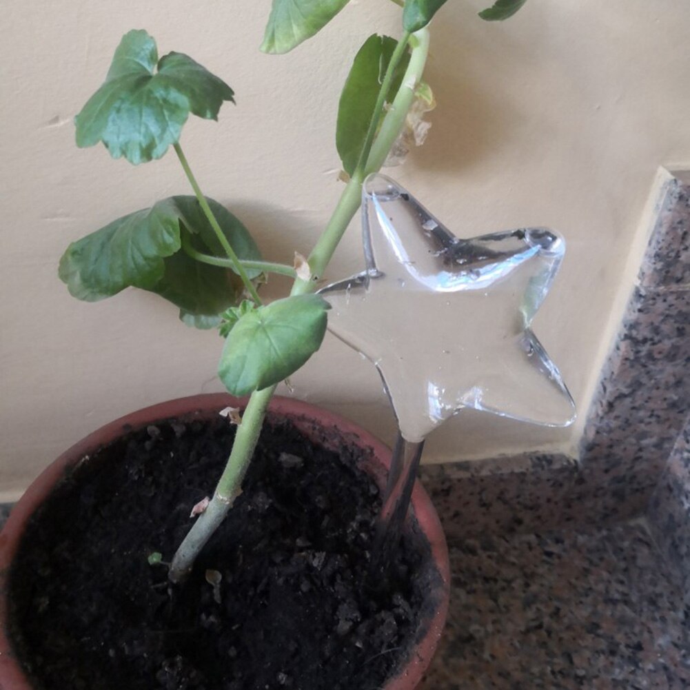 PVC Transparent Bird Shape Travel Plant Waterer Bulb Auto Water Drip Irrigation Device Watering Tool for Home Garden