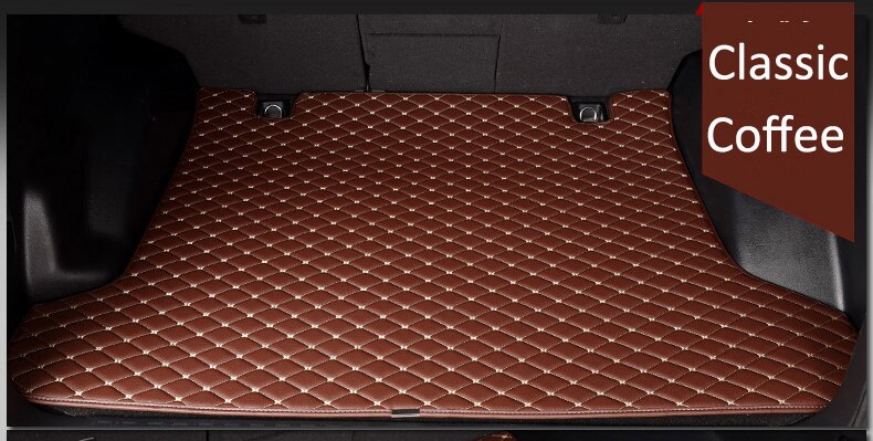 Custom fit car Trunk mats for Lexus NX 200 200T 300h NT200 NX200T NX300H F Sport RX waterproof leather carpet rugs: coffee