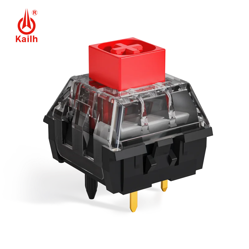 Kailh BOX V2 biały czerwony brązowy przełącznik DIY niestandardowa mechaniczna klawiatura do gier 5Pin RGB MX Clicky liniowe przełączniki dotykowe akcesoria: BRĄZOWA / Czerwony przełącznik