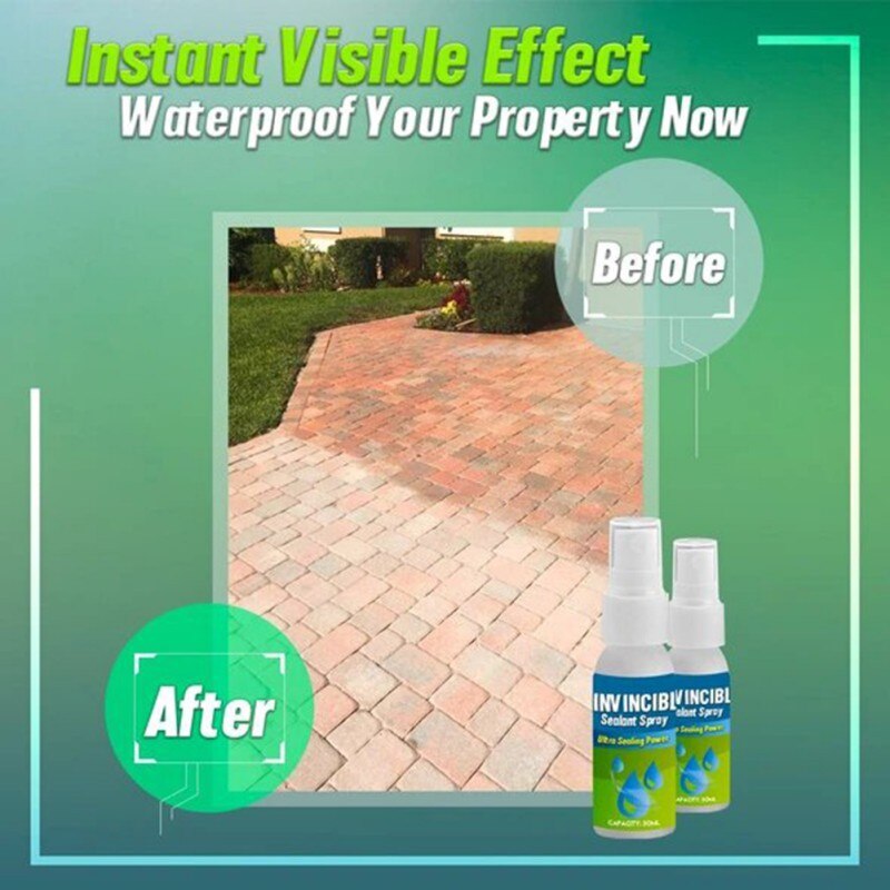 Spray Agent Wall Sealant Tile Exterior Wall Roof Leaking Waterproof Coating Agent Penetrating Spray Agent Wall TSLM 2