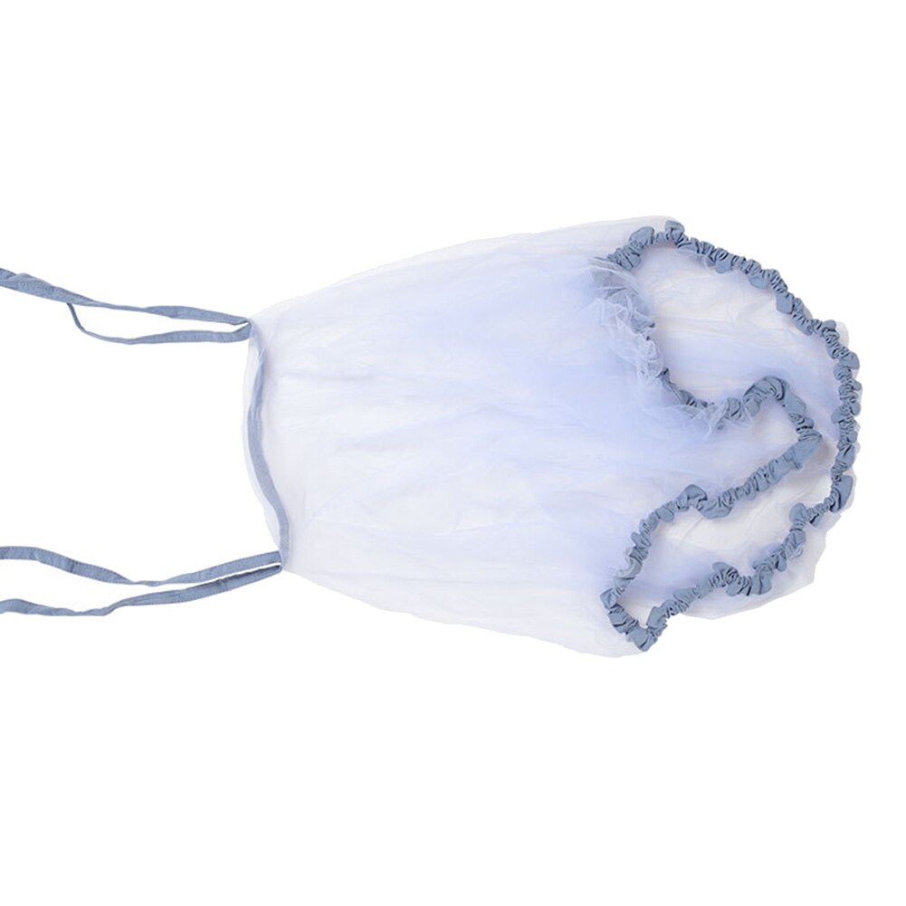 Breathable Baby Stroller Mosquito Insect Net Mesh Buggy Crib Netting Cart Mosquito Net Pushchair Full Cover Cart Mosquito Net: Blue