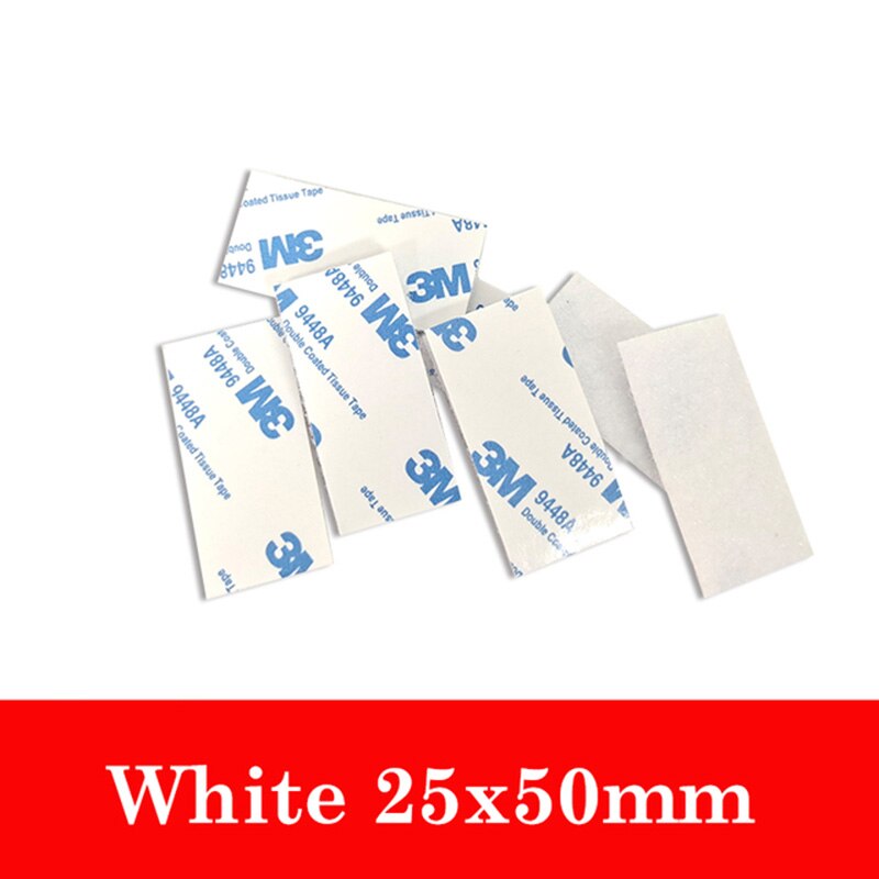 10 Paren/partij 3M Sterke Zelfklevende Lijm Klittenbandsluiting Tape Nylon Sticker Haak Lijm Voor Diy Accessoires: White 2.5cm X 5cm