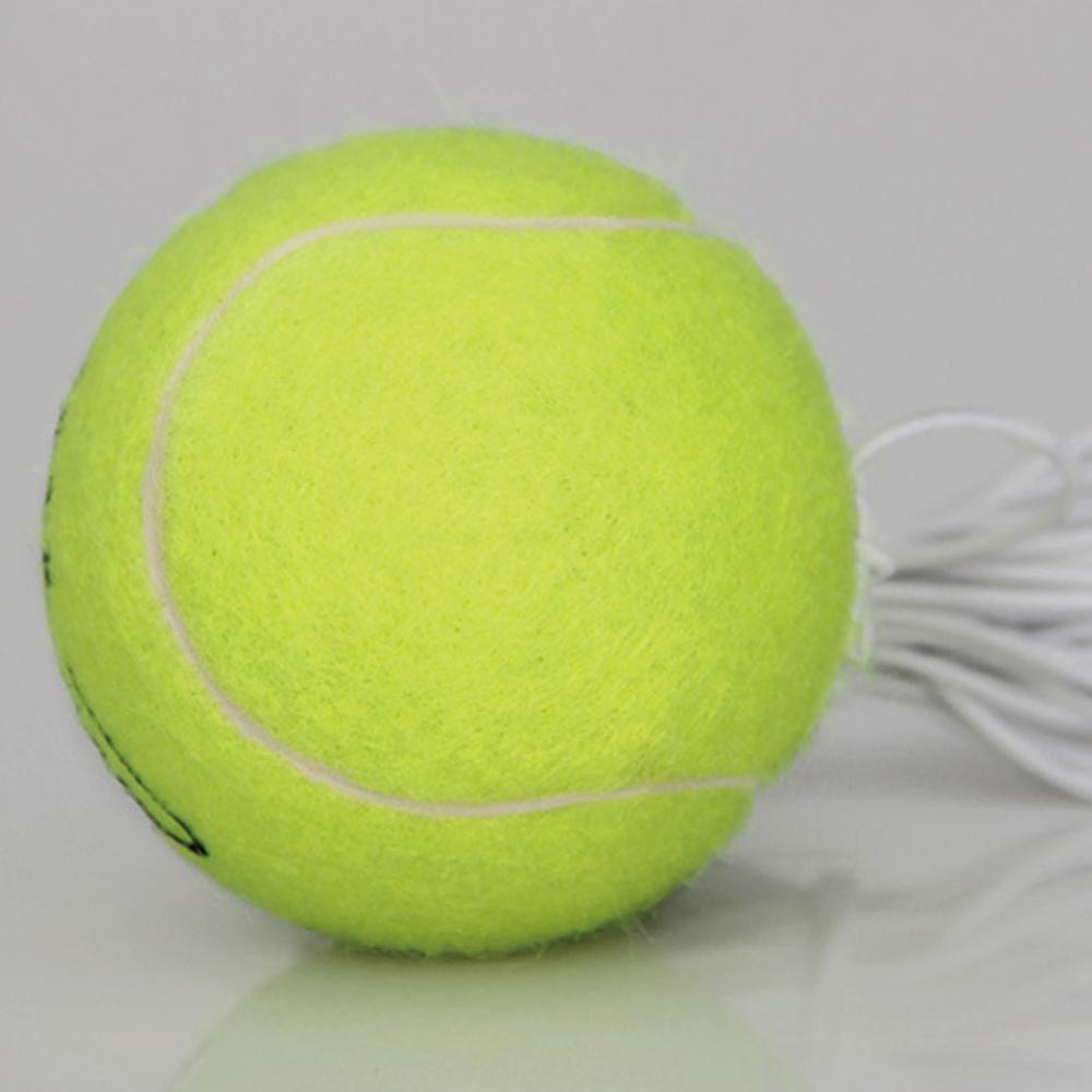 Nybegynner trening praksis rebound tennisball med elastisk ball tau maskin trening 3.8m gummi