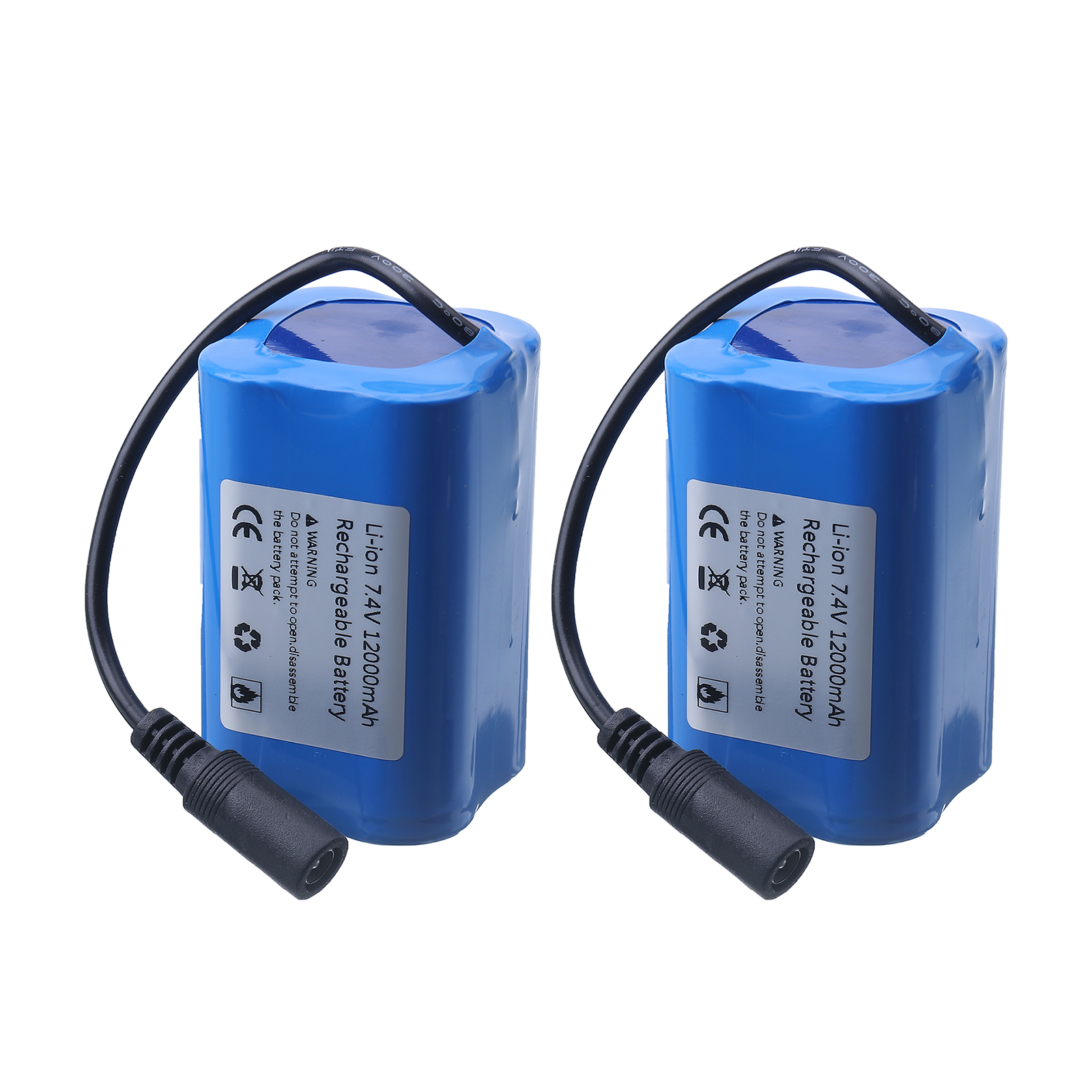 7,4 v 12000mah 6000mah Batterie für t188 t888 600-5 v007 c18 h18 so weiter Fernbedienung rc Fisch köder Boots teile: Gold