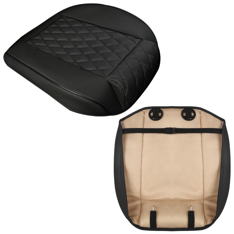 3d åndbart læder bilsæde dækning beskyttelsesmåtter universelle biler vandtæt bil van bil køretøj sæde pude beskytter