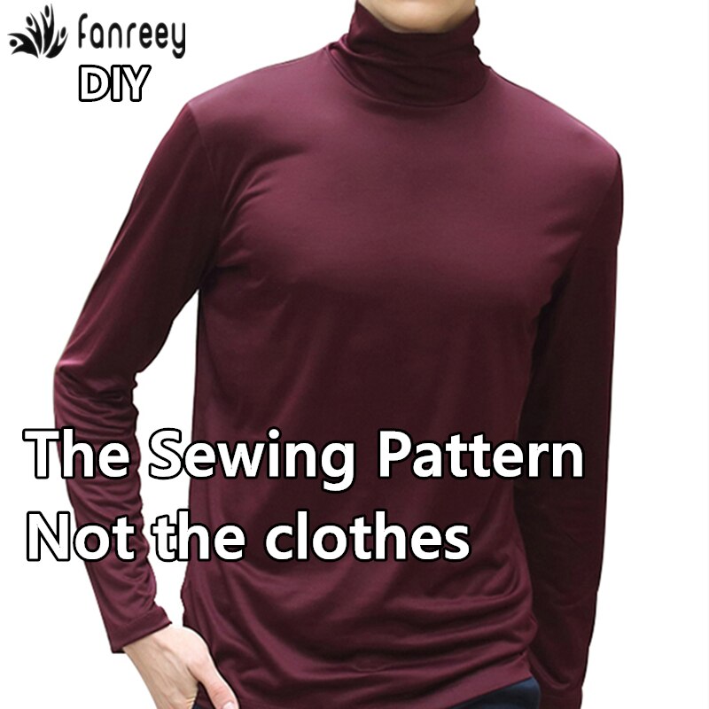 Simplicity sewing patterns for Men's high collar Plush T-shirt N40