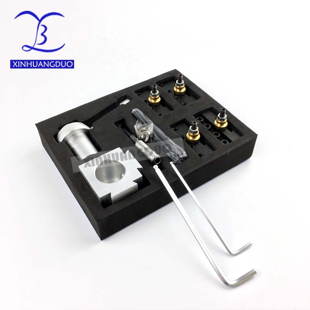 Mini Aluminum Lathe Quick Change Tool Holder Post Set, mini quick change tool post set use for hobby lathes