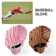 draussen Sport 2 Farben Baseball Handschuh weicher Ball Praxis Ausrügestochen Größe 10,5/11,5/12,5 Verknüpfungen Hand Für Erwachsene Mann frau Zug