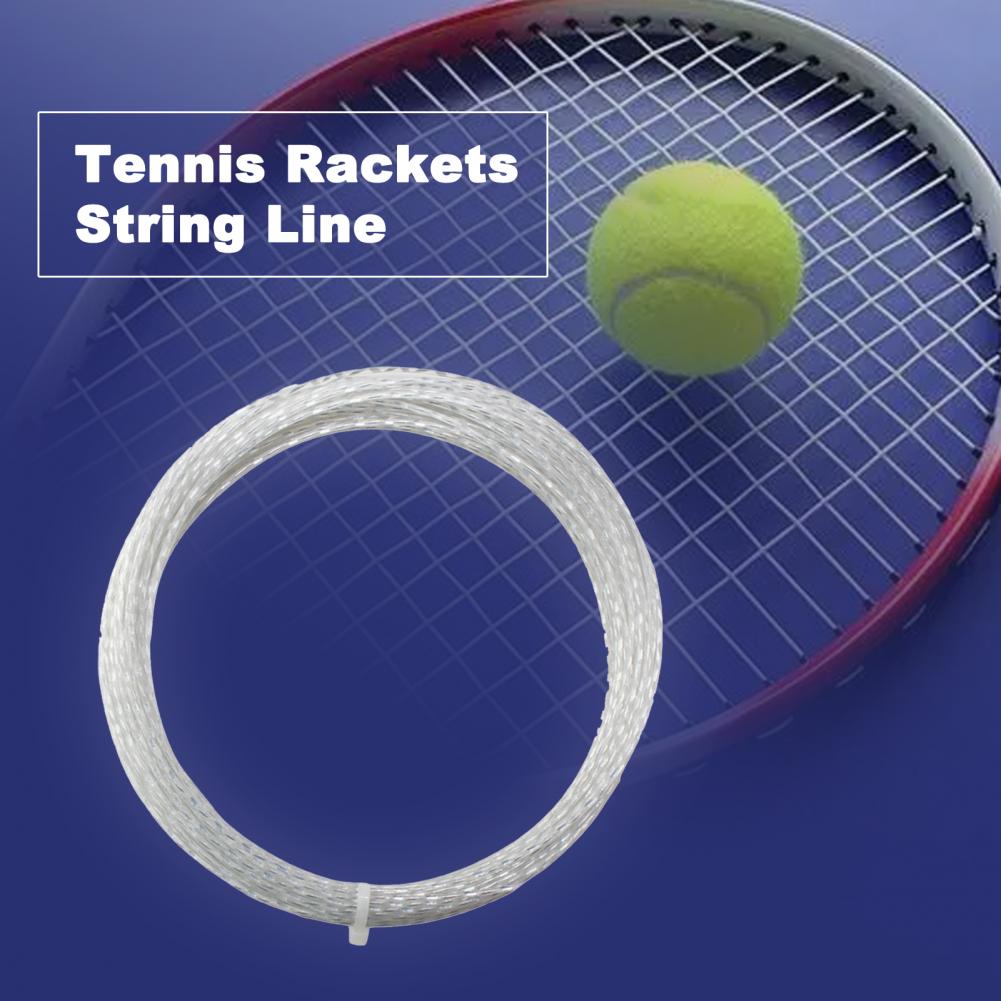 Tennis Rackets Wire Nylon Tennis Rackets String Bright Color Durable 1.30mm Moisture-proof Tennis String