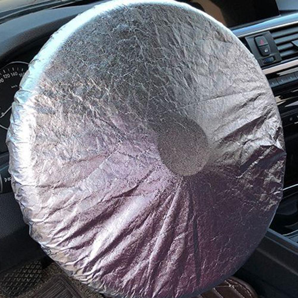 Protector solar para coche, cubierta para parabrisas, cubierta para parasol, cubierta trenzada para volante, bloqueador solar para GM