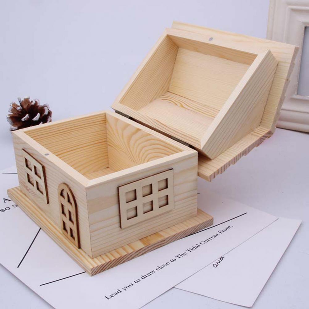 Lebendige Geld Kasten Sammeln Sparschwein Haus bilden Keine Gitter atemberaubend Fadeless Geld Kasten