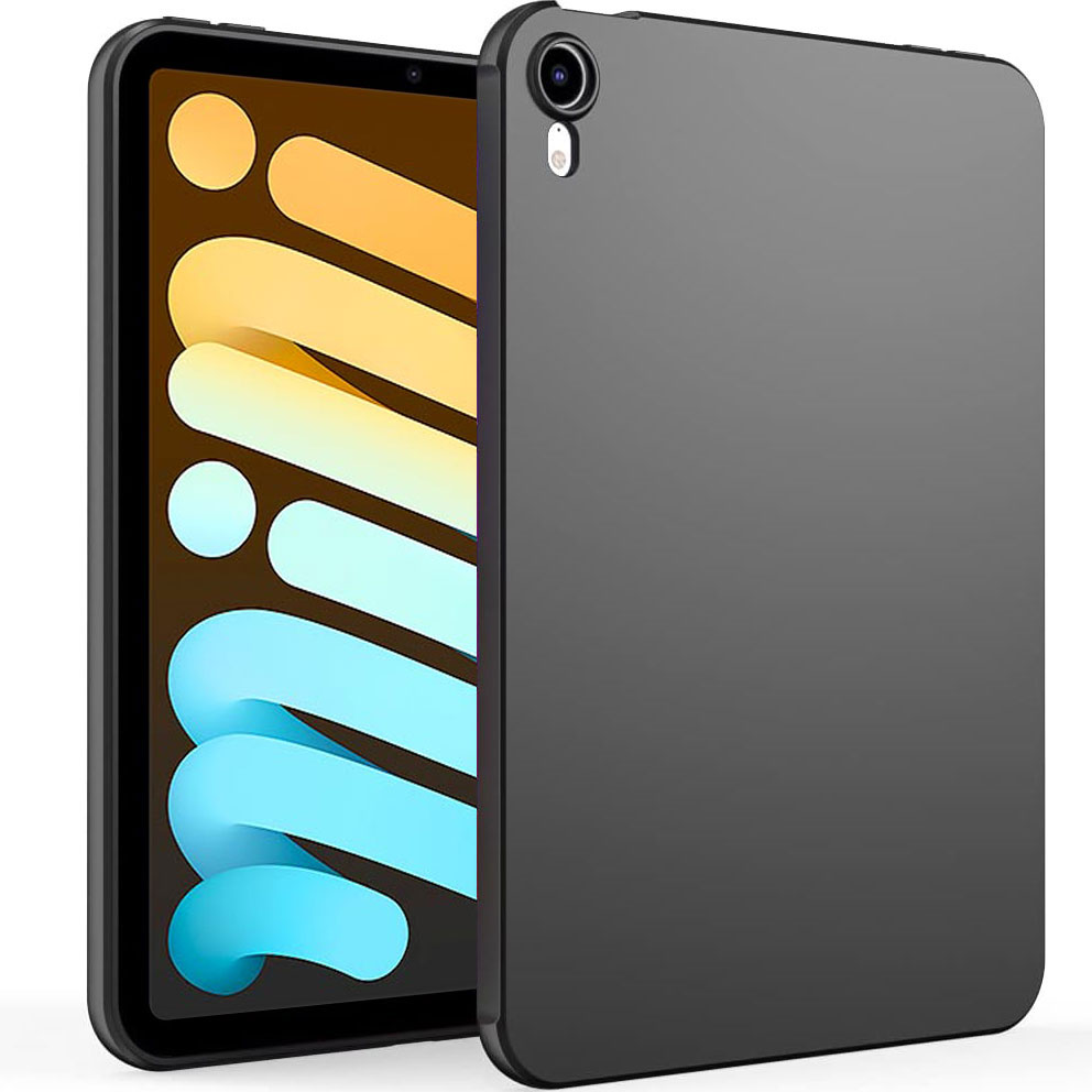 Tablet Case For Apple iPad mini 7 8.3" A2995 A2996 Funda Black Flexible TPU Silicone Shockproof Protective Shell Anti: Default Title