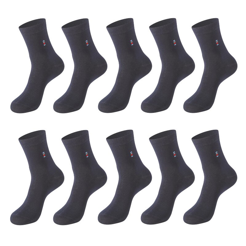 Chaussettes géométriques pour hommes, petites entreprises, pour travail OL, , offre spéciale, en coton, de bonne , 10 pièces =(5 paires), , décontracté: D-BULE