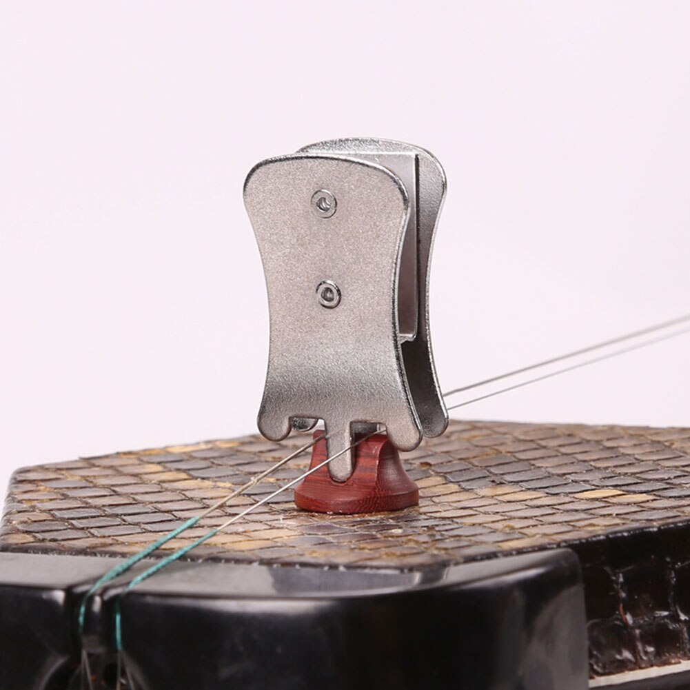 Fiddle Parts Portable Lightweight Durable Volume Control Tools Erhu Mute Metal Clip Instrument Accessory Musical