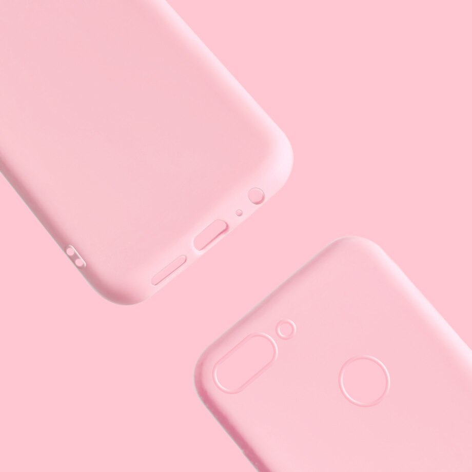 Pour Huawei P étui intelligent Coque Huawei PSmart étui souple mat Silicone pour Funda Huawei P FIG-LX1 intelligent coques de téléphone