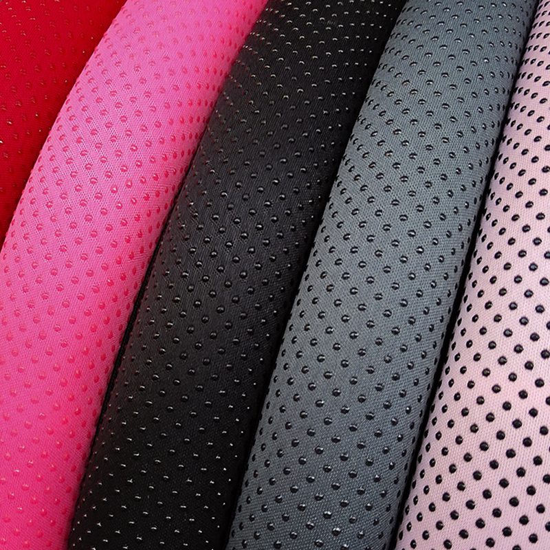 Auto Wheel Covers Car Steering Wheel Cover Silicone Cloth Wrap Fabric Particles Massage Non-slip Sport Style Car Seat Cushion