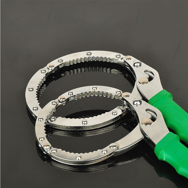 Universal Adjustable Car Engine Oil Filter Wrench Removel Tools Chain Grip Key Wrench Grip Spanner Plier Car Repair Tools