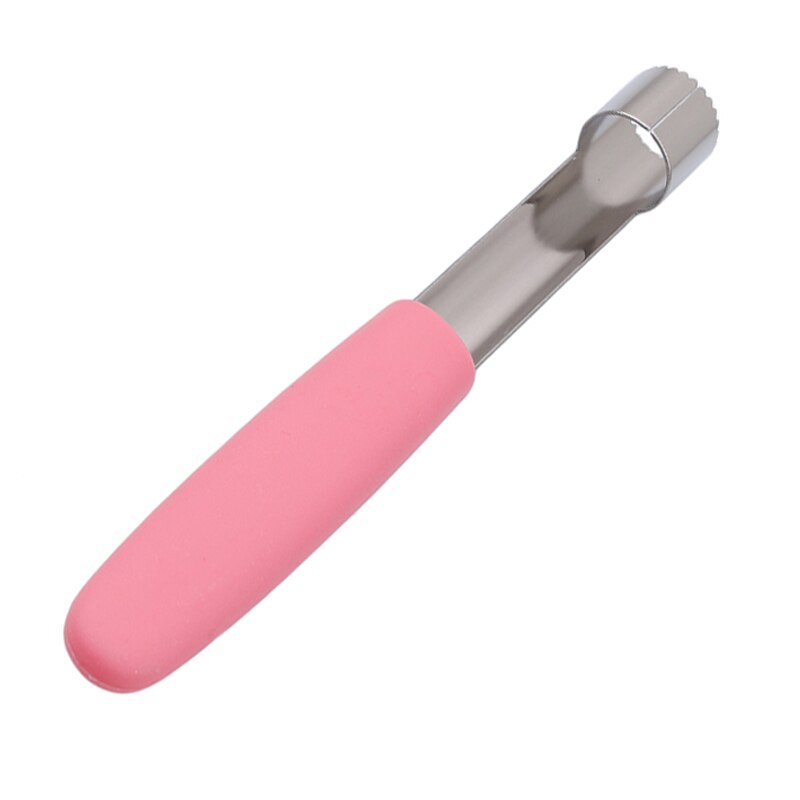 Stainless Steel Portable Fruits Core Seed Remover Convenient Remove Core Supplies Kitchen Accessories Tools EJ673829: Pink