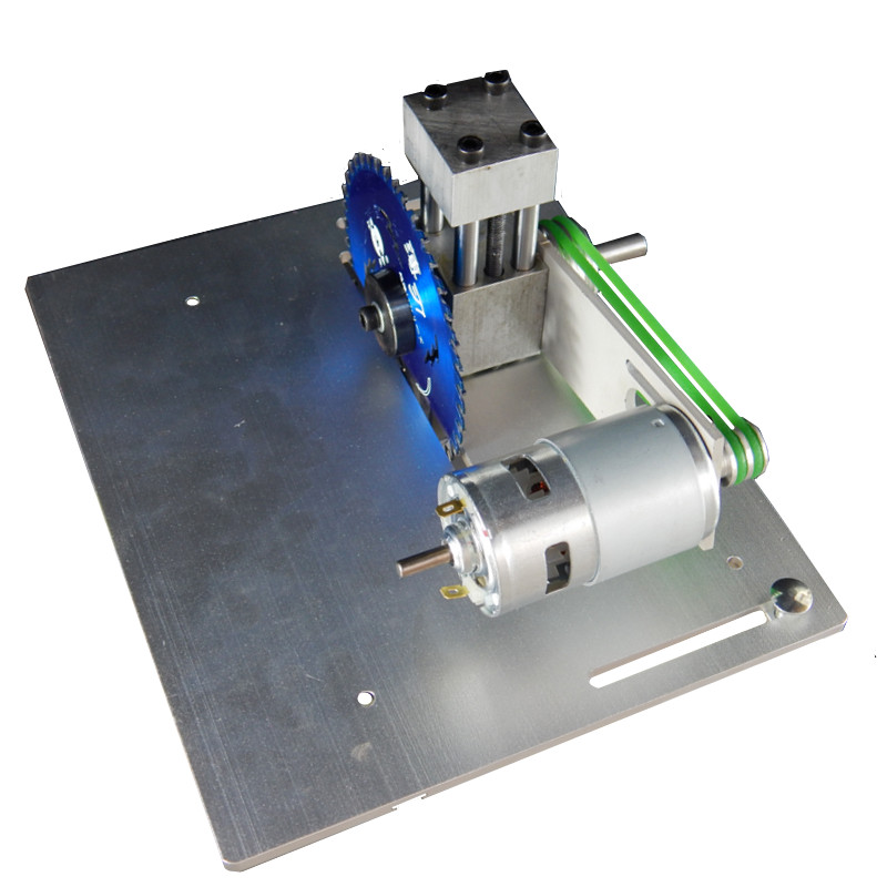 240 x 200mm zaagtafel werkbank tafelzaag cirkelzaag klapplaat met lager motor hefspindel voor 4 inch zaagblad
