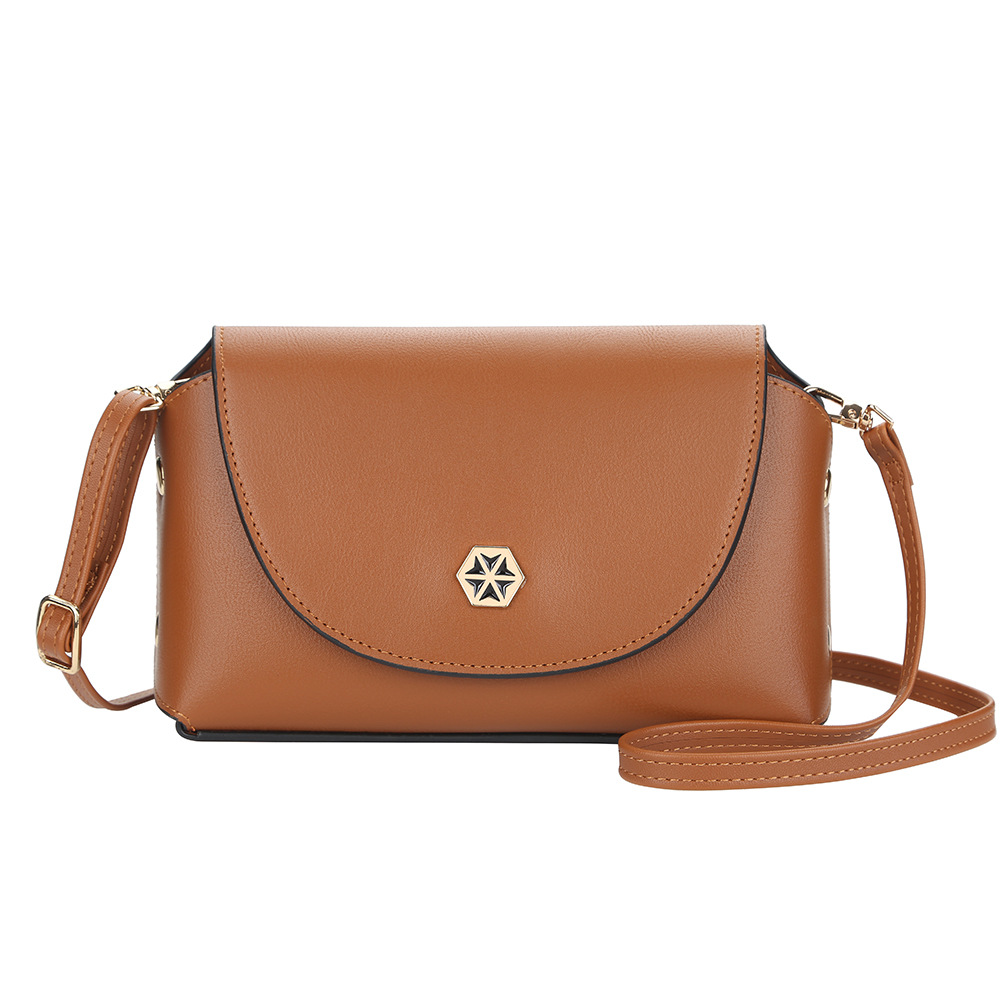 2022 borsa da donna piccola borsa da donna Mini borsa da donna tasca per telefono di alta qualità borse da donna gialle borse piccole di moda per ragazza: Brown