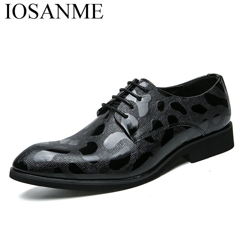 Hommes or robe chaussures en cuir de luxe italienne formelle travail chaussures pour homme bout pointu richelieu chaussures pour hommes
