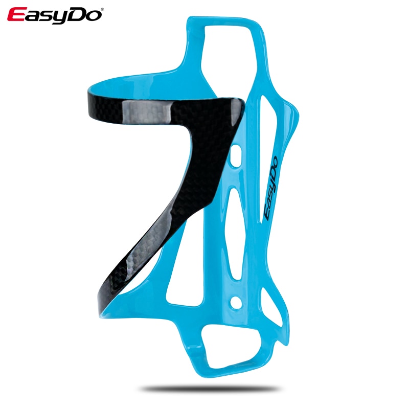 Soporte de botella de agua de bicicleta EasyDo, portabotellas Pure 3K fibra de carbono 24g piñón fijo jaula para tetera accesorios de bicicleta