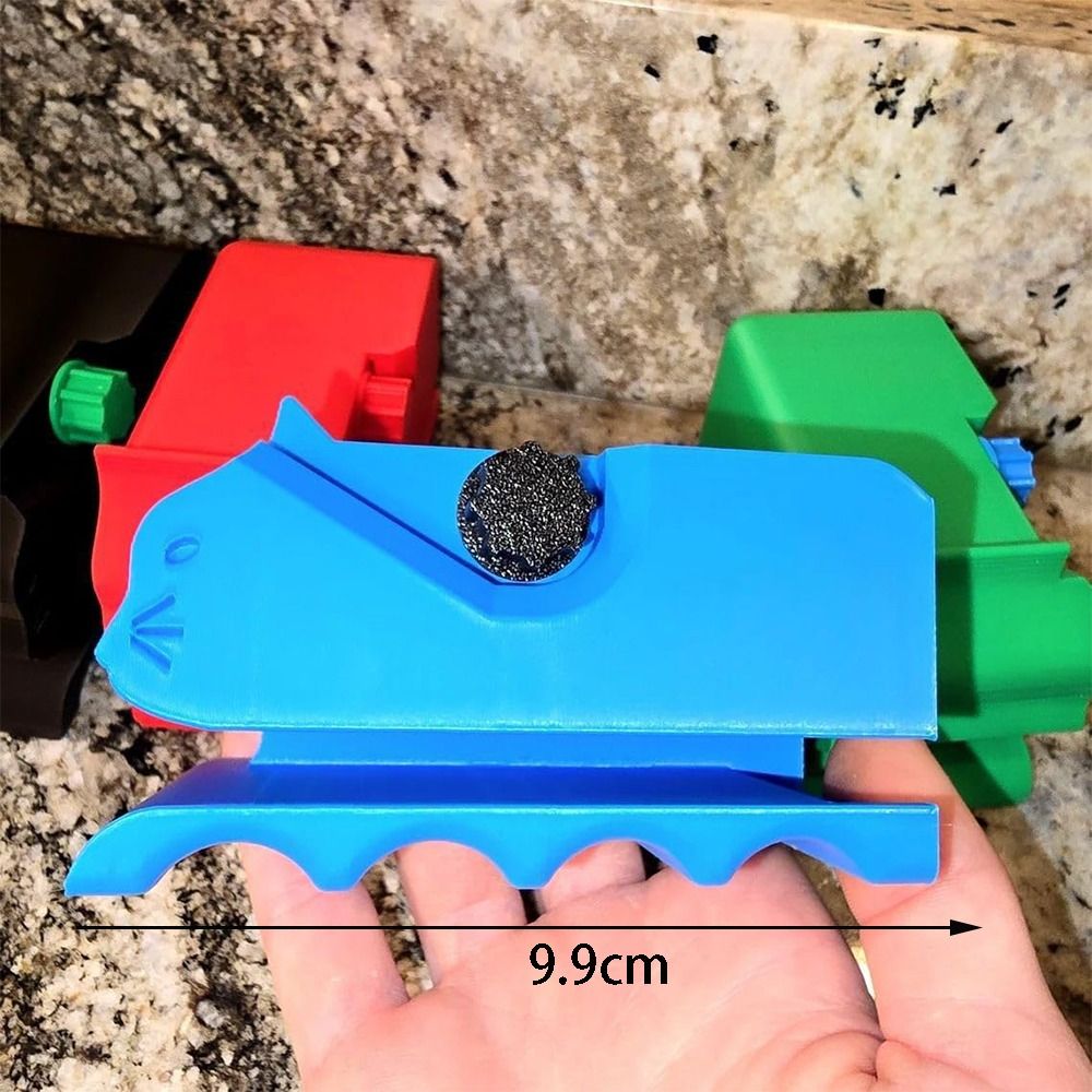Handhållna skärverktyg kartongskärare för klösbrädor för katter bärbar kartongskärare med 3d tryckta kartonger söt kartongskärare
