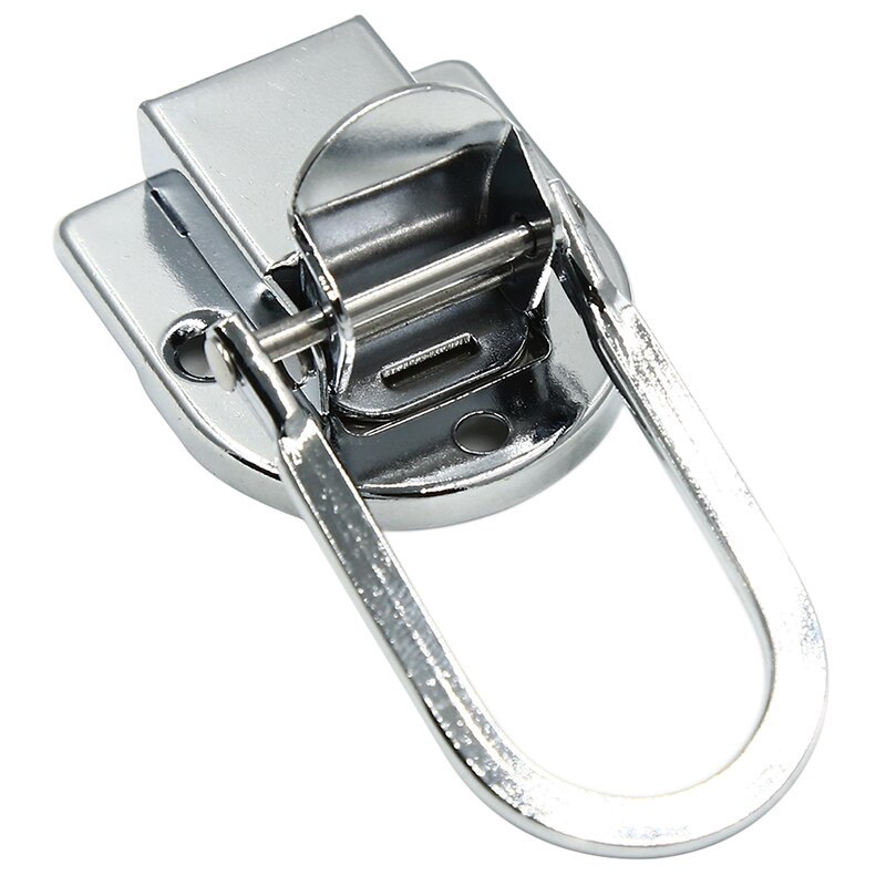 1Pcs Aviation Aluminum Latch Lock For Wooden Box Case Suitcase Toolbox Hardware Hang Buckle Padlock Box Lock Buckle