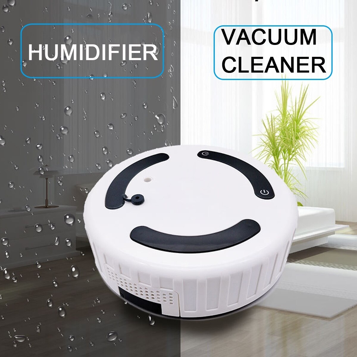 3 In 1 Smart Sweeping Robot Humidifier Automatic Vacuum Cleaner Strong Suction Dry Wet Clean Robot with Humidify Home Appliances