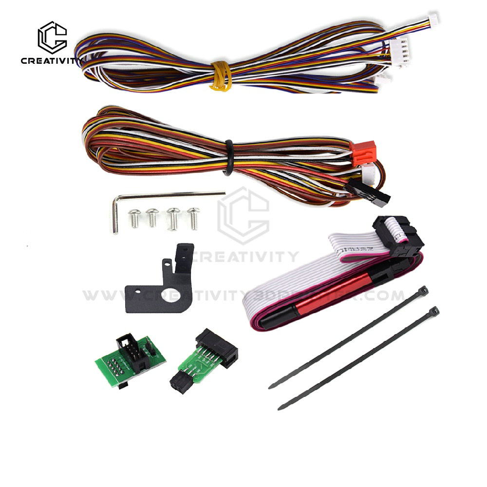 CR Touch BL Touch Cable Extension Cable +Mount For CR 10 Ender-3 Screws Wrench Normal Controller Board Printer Connection Kit: Gold