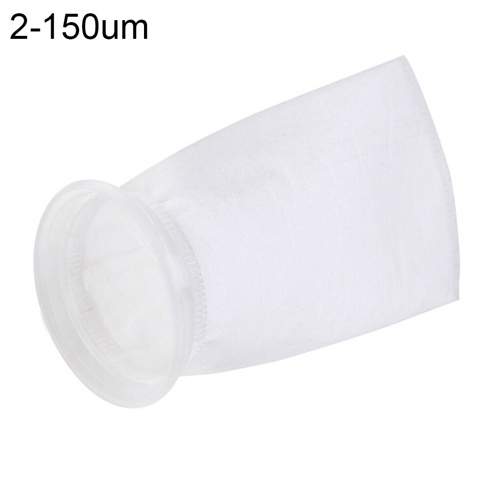 100/150/200um PP Aquarium Filter Bag Fish Tank Filter Mesh Net Sump Micron Sock Pouch Bags Aquarium Supplies Pet Products: 150um