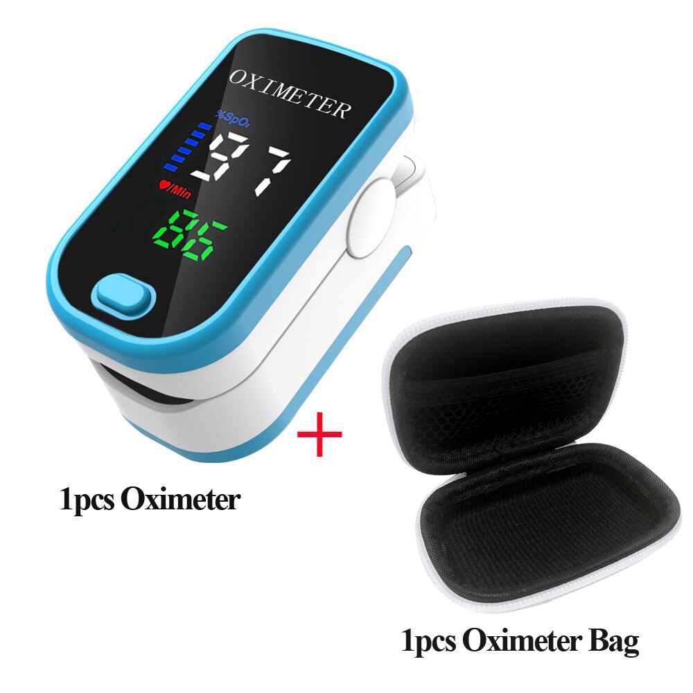 Fingertip Pulse Oximeter OLED Blood Oxygen saturimetro SpO2 oximetro de dedo pulsioximetro pulsoksymetr napalcowy oxymetre: set