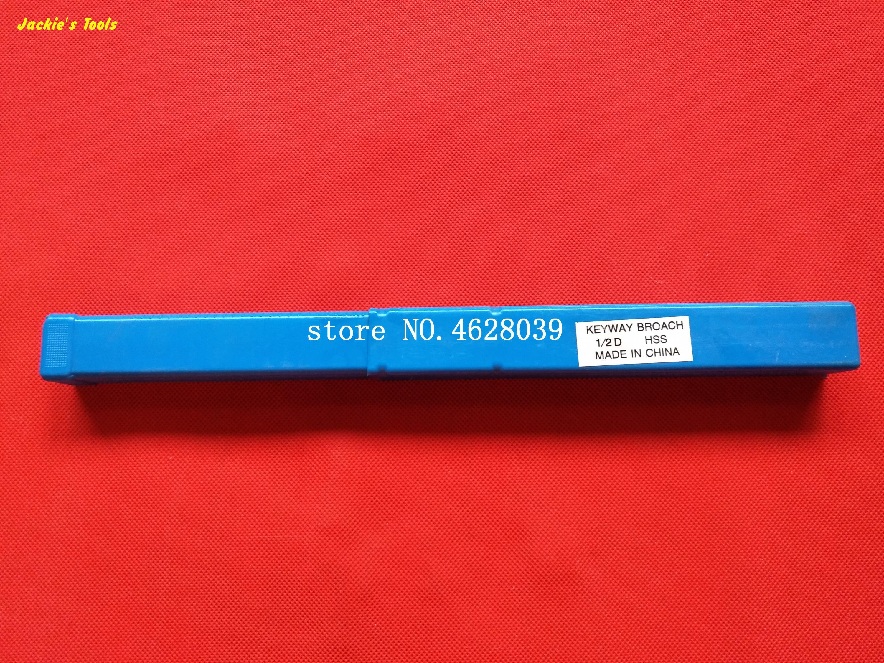 Outil de coupe HSS pour couteau Machine CNC, broche à clavette de Type poussoir 1/2 D