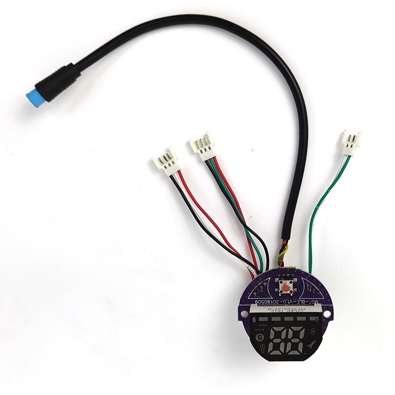 Novel-for Ninebot ES1 ES2 ES3 ES4 Electric Kickscooter Scooter Bluetooth Control Dashboard Scooter Assembly Without Shell